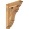 Ekena Millwork Olympic Traditional Rough Sawn Bracket, Western Red Cedar, 6"W x 22"D x 30"H BKT06X22X30OLY01RWR - alternate 1